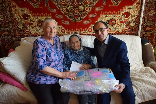 Жительница Московского района г. Чебоксары Анна Андреевна Быстрова отметила свой вековой юбилей