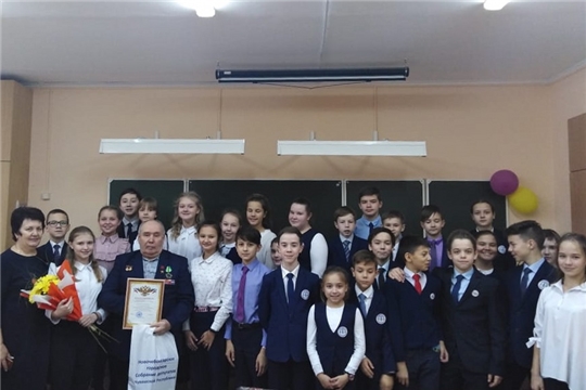  гимназисты встретились с Почетным гражданином города Аркадием Алексеевичем Алексеевым 
