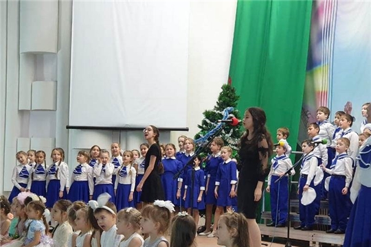 Отчетный концерт хорового отделения Детской музыкальной школы «Рождественская песня» 