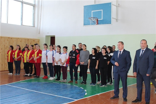 Торжественное открытие отремонтированного спортивного зала