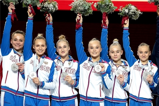 Уроженка Чувашии Дарья Спиридонова в составе сборной команды России по спортивной гимнастике стала призером чемпионата мира
