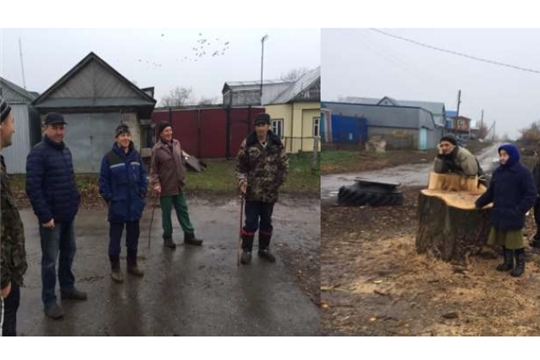Сход граждан в деревне Ямбай
