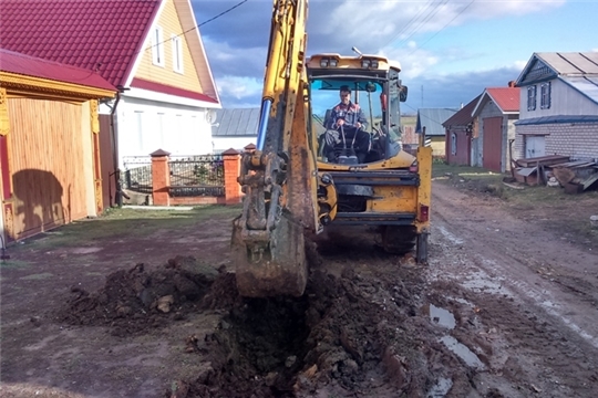 В Арабосинском сельском поселении проведена работа по устранению утечек воды в системе водоснабжения