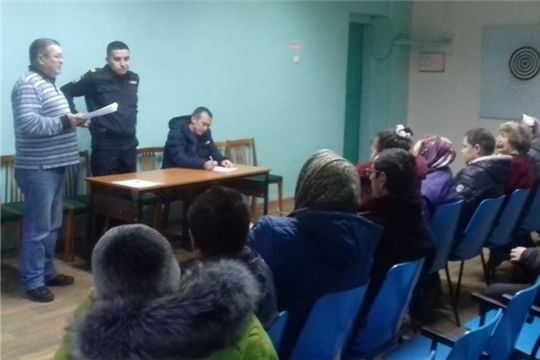 Сход граждан в селе Челкасы