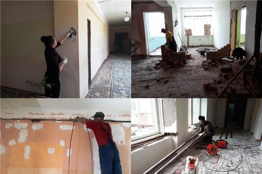 Капитальный ремонт спортивных залов Чебоксарского района
