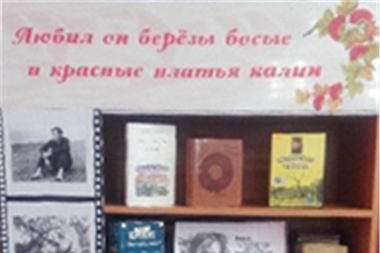 Выставка, посвящённая 90-летию со дня рождения В.М. Шукшина «Любил он берёзы босые и красные платья калин»