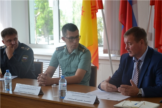г. Алатырь: рабочий визит руководителя управления ФССП по Чувашской Республике – главного судебного пристава А.Ф. Закирова