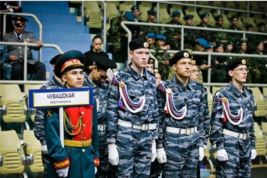 Военно-патриотический клуб «Берет» чебоксарской школы №40 представляет столицу Чувашии на межрегиональной спартакиаде