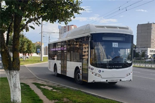 Парк общественного транспорта Чебоксар пополнился новыми автобусами