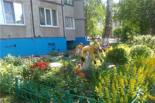 550-летию города Чебоксары: ТОСы Калининского района активные участники конкурса «Цветами улыбается наш город»