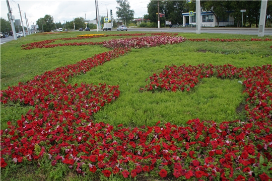 Чебоксарам – 550: конкурс «Цветами улыбается наш город» создает праздничную атмосферу