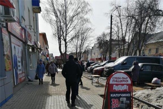 В городе Канаш прошел рейд по несанкционированной торговле