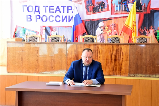 В Ибресинском районе прошел сбор-совещание с руководящим составом формирований ГО в рамках проведения командно-штабного учения