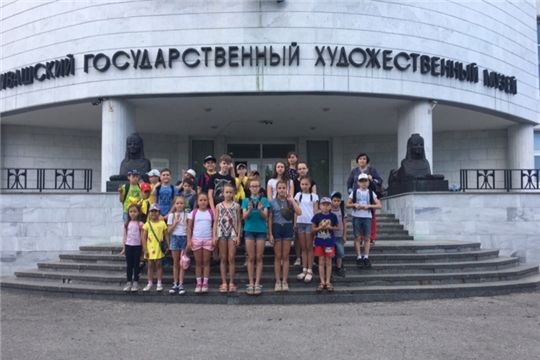 Год театра: дети из лагеря при комплексном центре г. Чебоксары приобщаются к искусству