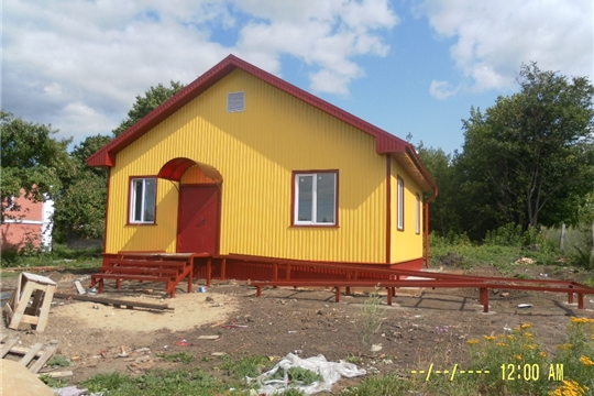 Строительство ФАПа в д.Чешлама