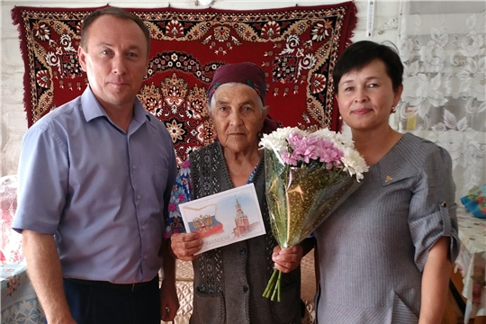 90-летний юбилей отмечает ветеран войны Смолина Серафима Ивановна