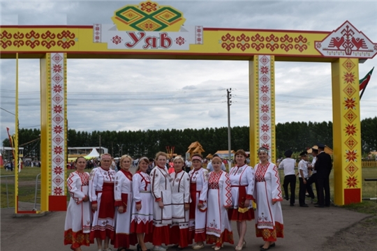 Красночетайцы - участники Всероссийского праздника чувашской культуры «Уяв» в Аксубаевском районе Республики Татарстан