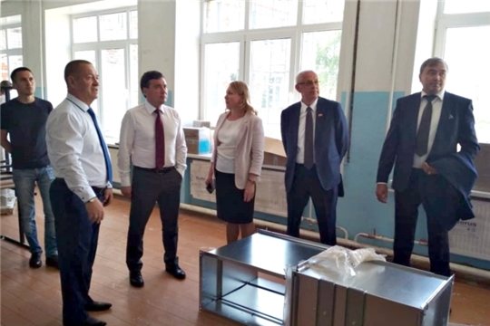 В Красночетайском районе с рабочим визитом находится Председатель Кабинета Министров Чувашской Республики Иван Моторин