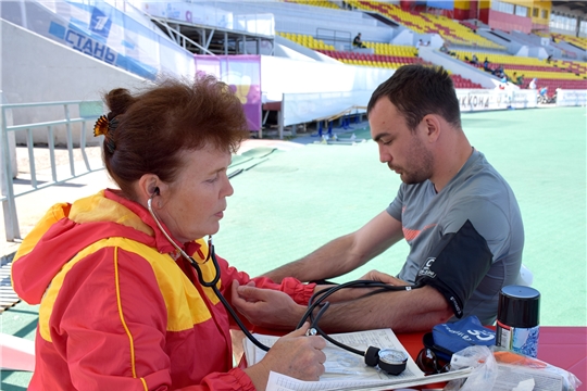 Врачи сопровождают всероссийские соревнования легкоатлетов с ограниченными возможностями здоровья