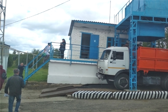 Первая партия зерна нового урожая поступила на хранение в Продовольственный фонд Республики