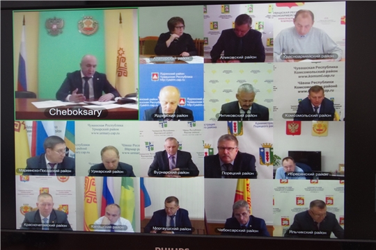 В Минсельхозе Чувашии обсудили ход уборочных работ