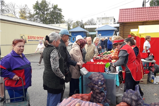 На рынках городов и районных центров республики разворачиваются ярмарки "Дары осени - 2019"