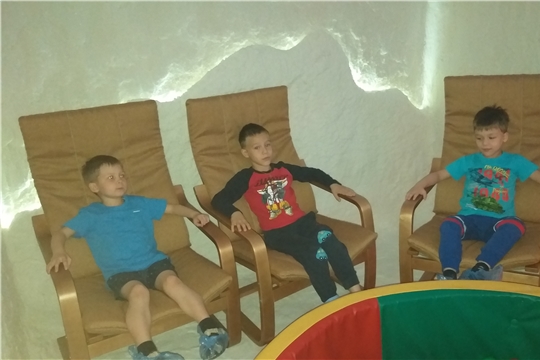 В детском саду № 12 г. Новочебоксарска  появилась соляная пещера