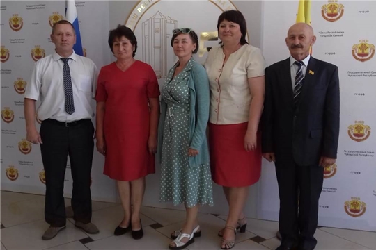 Делегация Шемуршинского района участвовала на торжественном собрании, посвященном 25-летию Государственного Совета Чувашской Республики