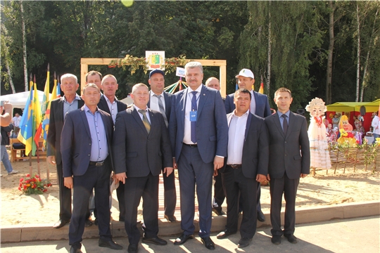 Делегация Шемуршинского района приняла участие в мероприятии по празднованию юбилея г.Чебоксары