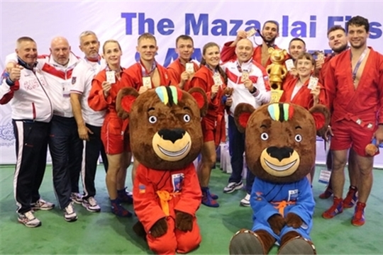Самбисты Чувашии в составе сборной России стали победителем первого командного Кубка мира 