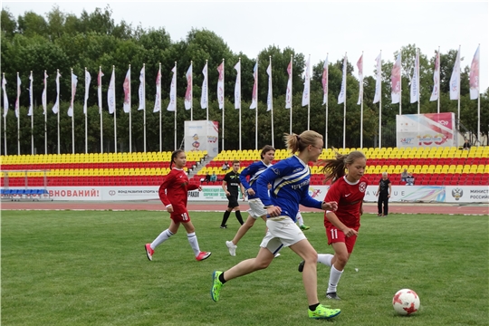 В День физкультурника в Чувашии состоялся финал регионального этапа Всероссийского фестиваля детского дворового футбола 
