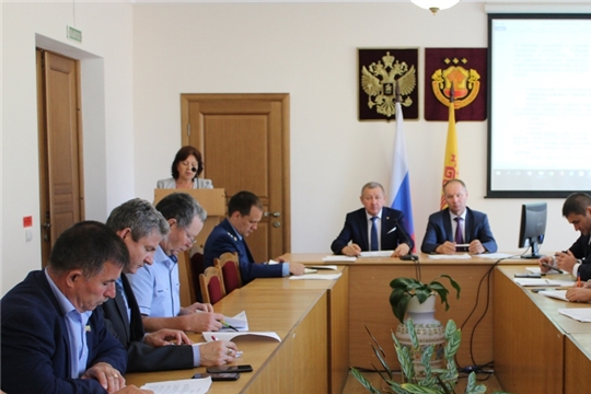 Состоялось сороковое заседание Урмарского районного Собрания депутатов