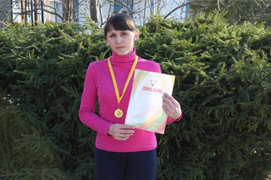 Екатерина Цыганова - чемпионка Чувашии по легкой атлетике (кроссу)