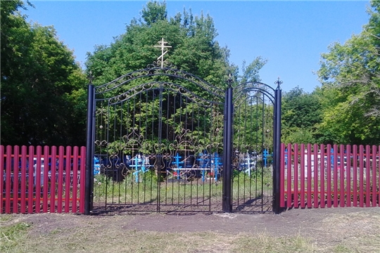Благоустройство территории кладбища деревни Новое Изамбаево