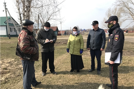 В Алатырском районе проходят рейдовые мероприятия по предупреждению распространения новой коронавирусной инфекции