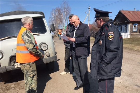 В Алатырском районе продолжаются рейдовые мероприятия по предупреждению распространения новой коронавирусной инфекции