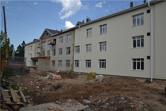 В поселке Киря Алатырского района проводится реконструкция социально - оздоровительного центра «Вега»