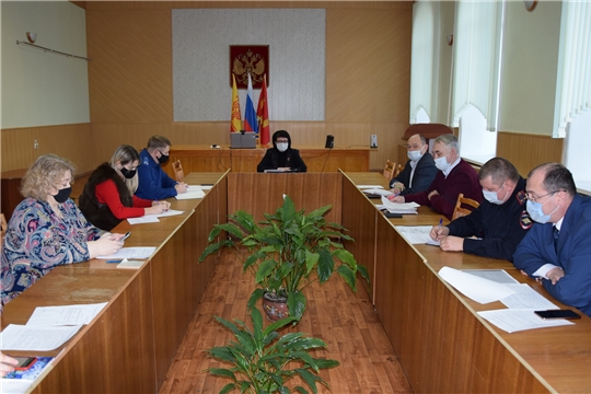 Очередное заседание оперативного штаба по вопросу предупреждения, завоза и распространения новой коронавирусной инфекции на территории Алатырского района