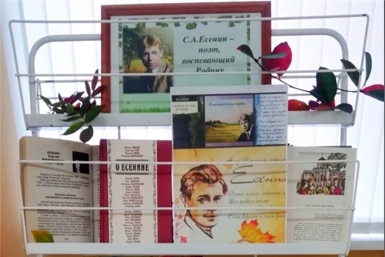 Литерный час, посвященный 125-летию со дня рождения С.Есенина «Я душу выплесну в слова …»