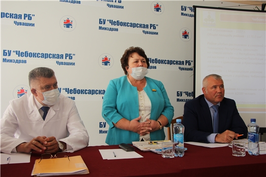 Рабочая встреча с трудовым коллективом БУ "Чебоксарской районной больницы"