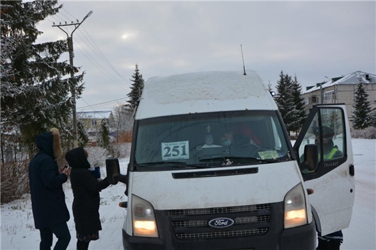 Рейд по проверке наличия масок у пассажиров общественного транспорта