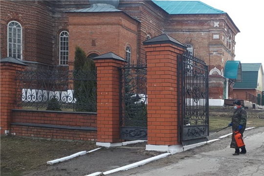 г. Алатырь: профилактические мероприятия в целях предупреждения распространения коронавирусной инфекции