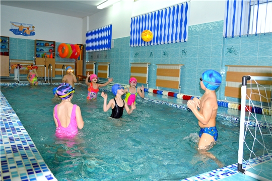 Чебоксарские дошкольники укрепляют свое здоровье занятиями на воде