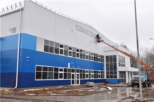 Региональный центр по хоккею в Чебоксарах готов на 90 процентов