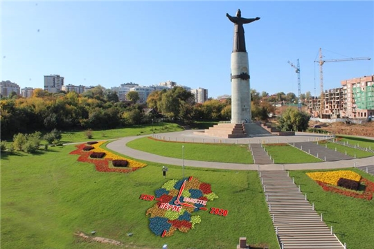 В Чебоксарах у Монумента Матери готовится новый арт-объект к 100-летию Чувашской автономии