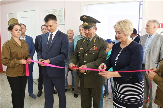 Состоялось торжественное открытие музея «Зал Боевой Славы Чувашского народа» Состоялось торжественное открытие музея «Зал Боевой Славы Чувашского народа»