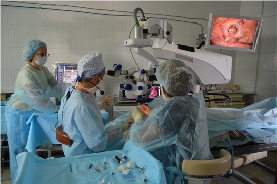 Ежегодный мастер-класс по витреоретинальной хирургии в Чебоксарах прошел в онлайн режиме