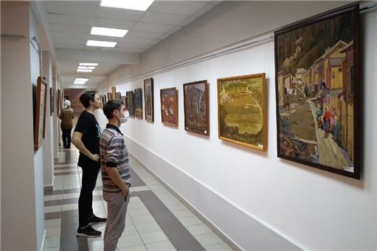 В Чебоксарах открылась выставка к 110-летию заслуженных художников России Аркадия и Людмилы Акцыновых