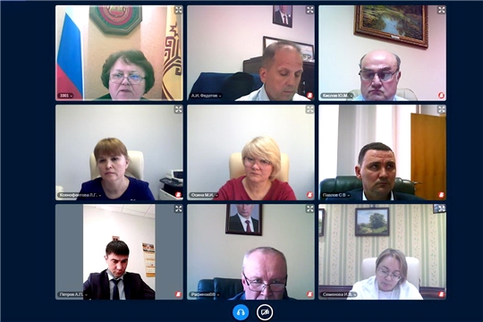 Руководством республиканского парламента обсужден ход подготовки к проведению 41 сессии Госсовета Чувашии