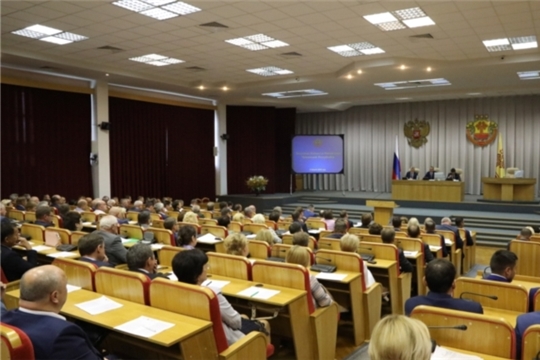 Председатель КСП Чувашии С.И. Аристова приняла участие в расширенном заседании Кабинета Министров Чувашской Республики